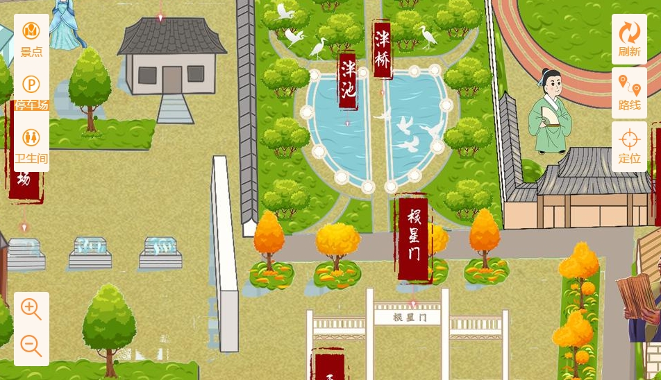 滨海手绘地图景区语音讲解导览系统：智慧景区建设的基石